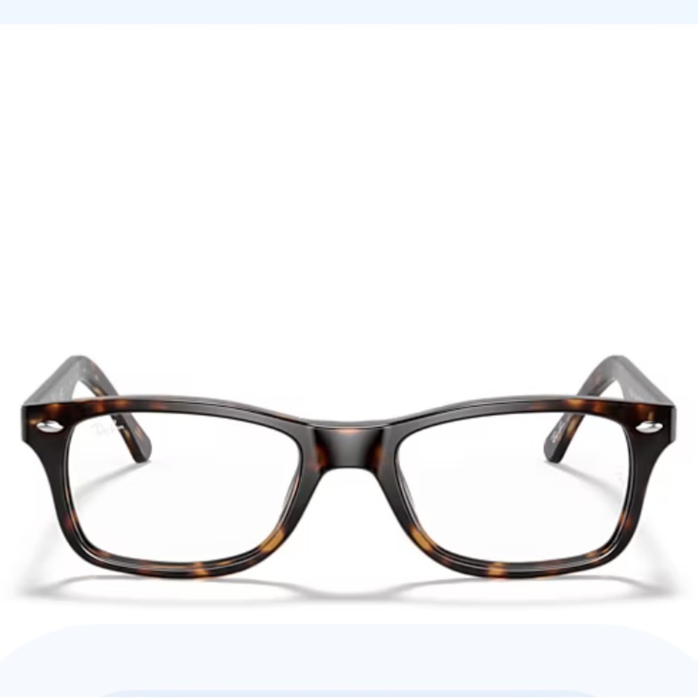 Ray-Ban Eyeglasses Rb5228 Optics Retro Wingtip shape Dark Havana Tone Frame